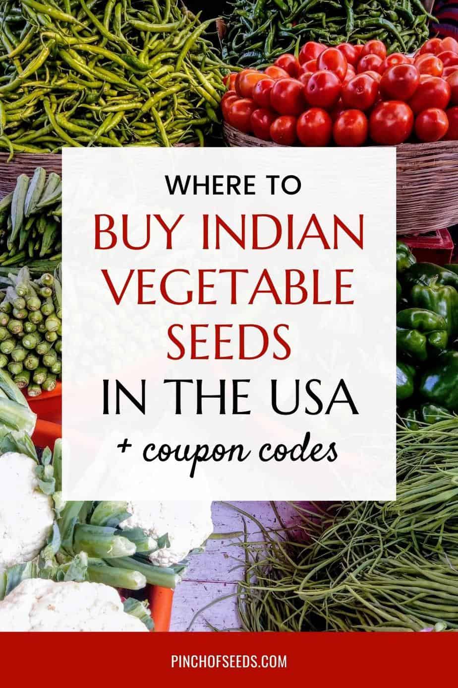 Indian vegetable seeds online
